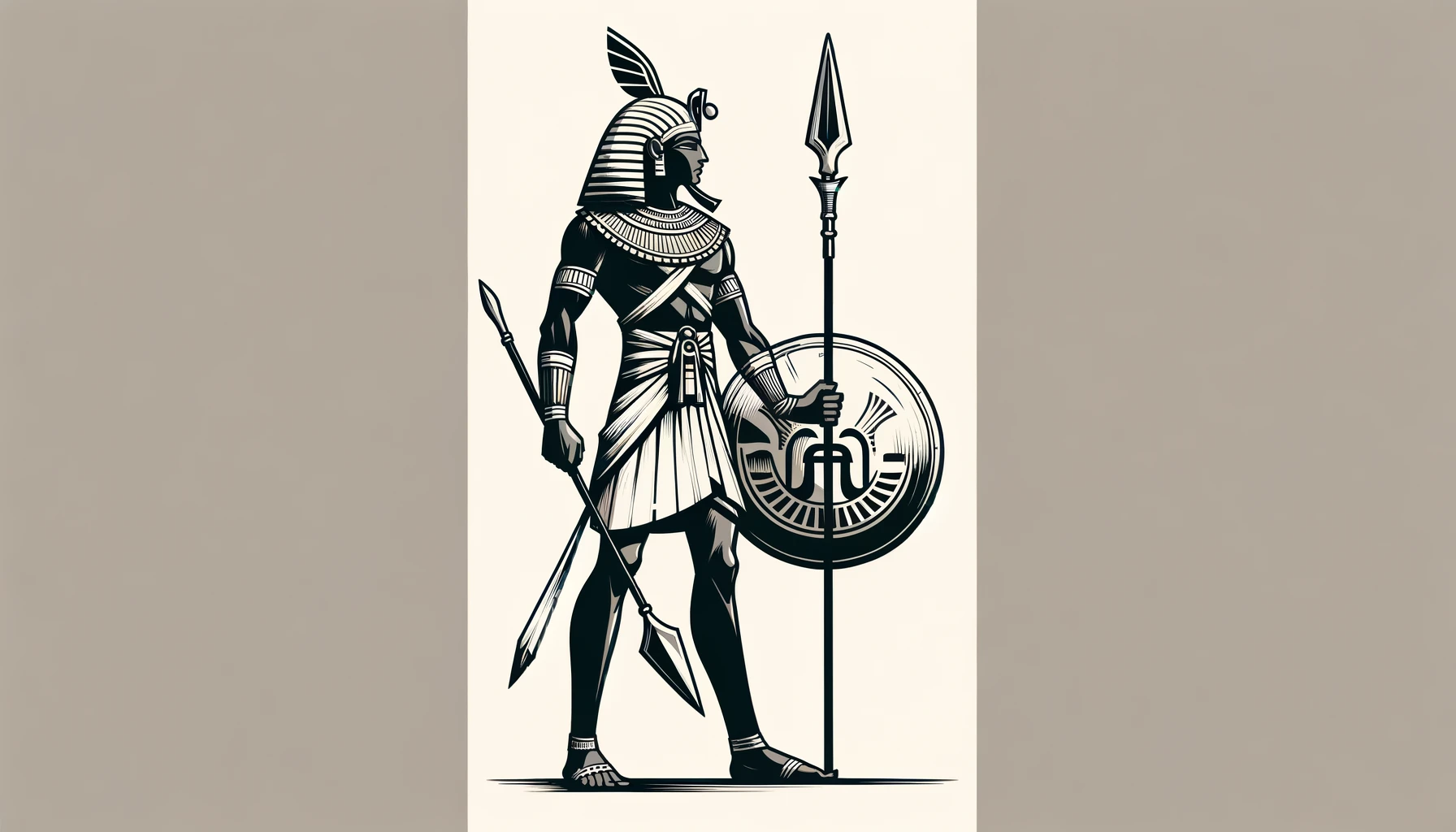 Egyptian warrior