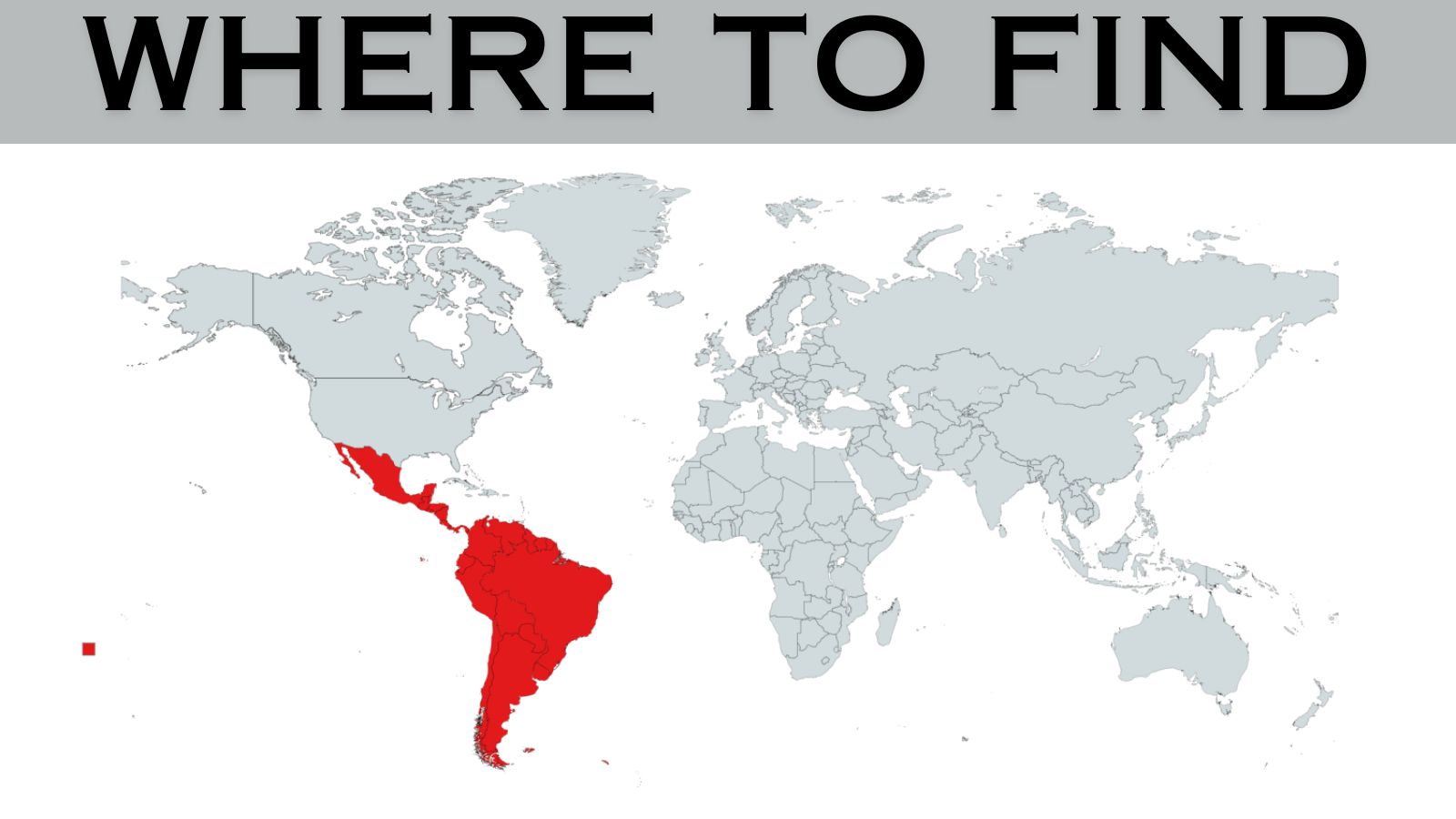 central & south America