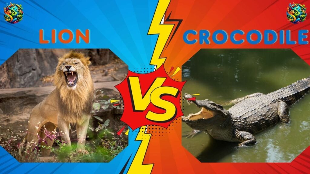 Lion vs Crocodile
