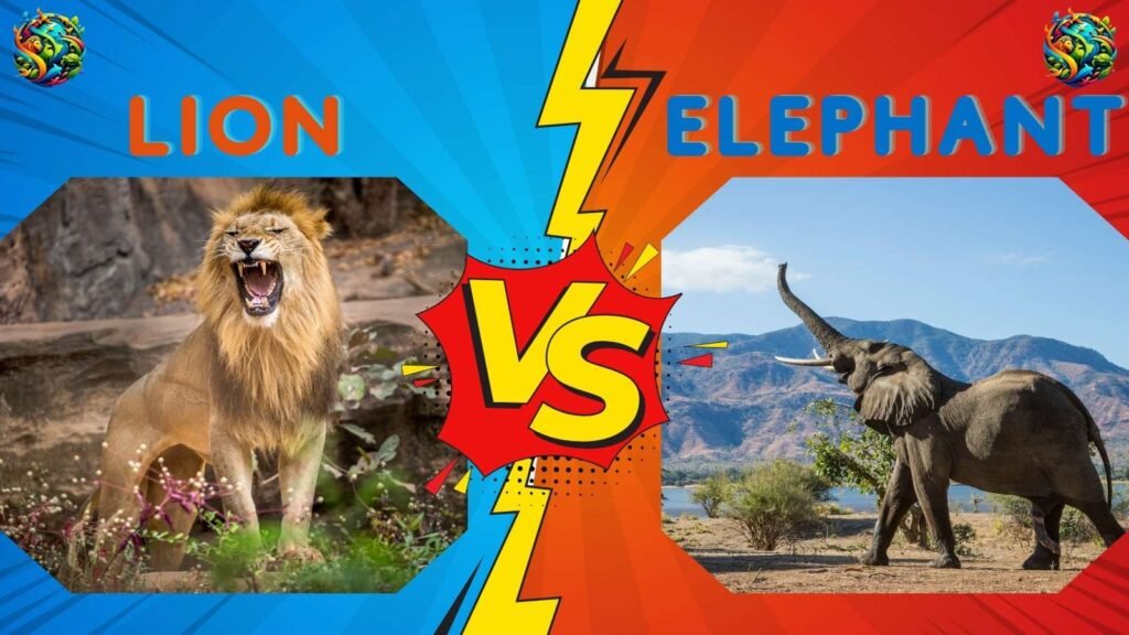 Lion vs elephant