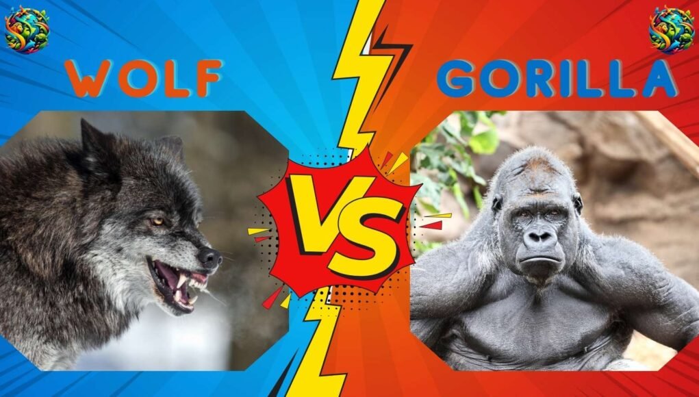 wolf vs Gorilla