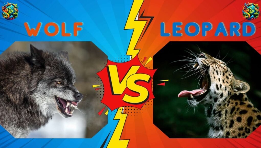 wolf vs Leopard