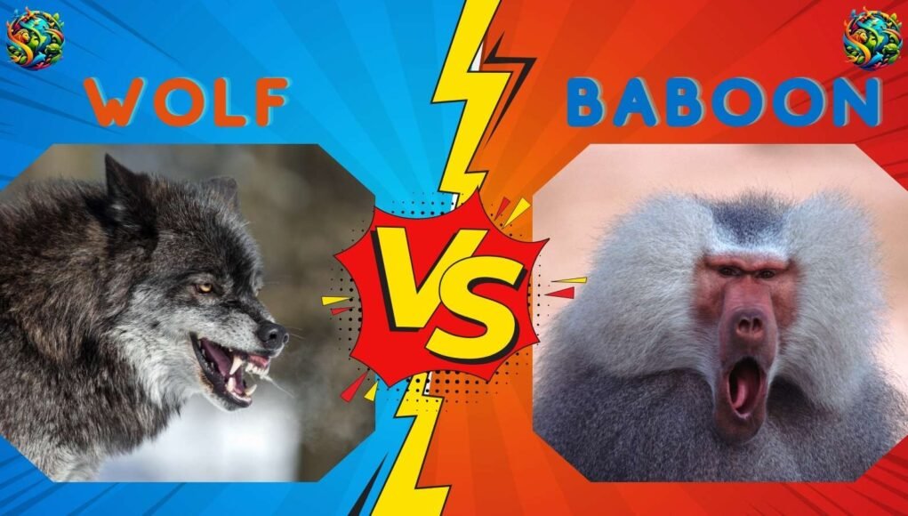 wolf vs baboon