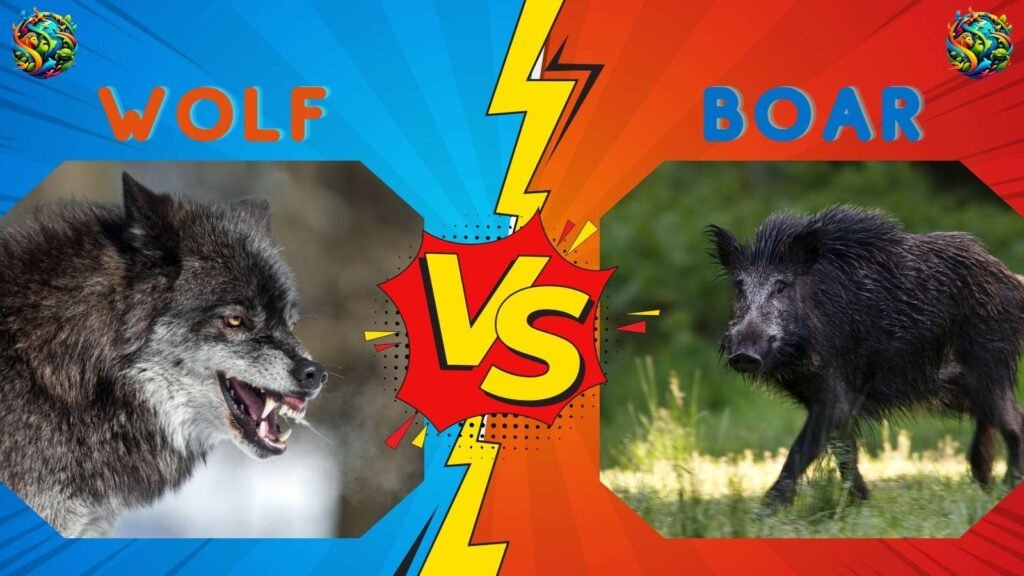 wolf vs boar